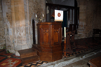 The pulpit September 2011